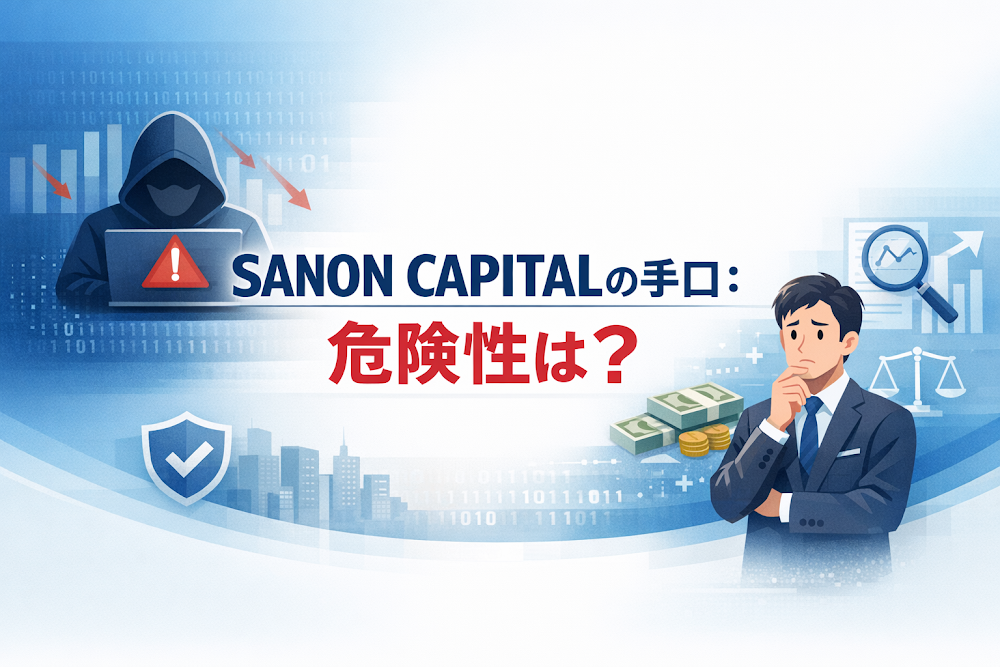 SANON CAPITALの手口：危険性は？