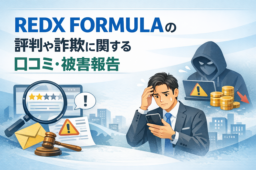 REDX FORMULAの評判や詐欺に関する口コミ・被害報告