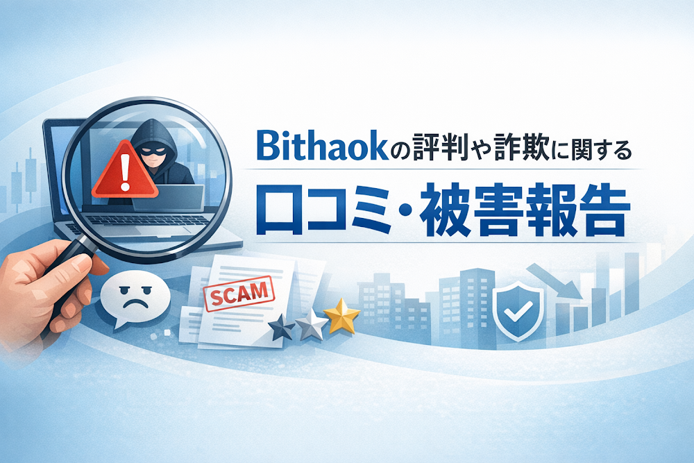 Bithaokの評判や詐欺に関する口コミ・被害報告