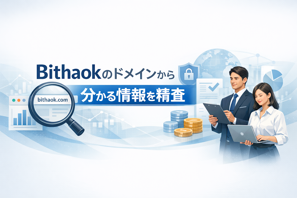 Bithaokのドメインから分かる情報を精査