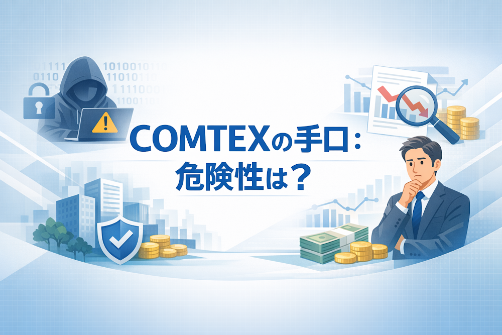 COMTEXの手口：危険性は？