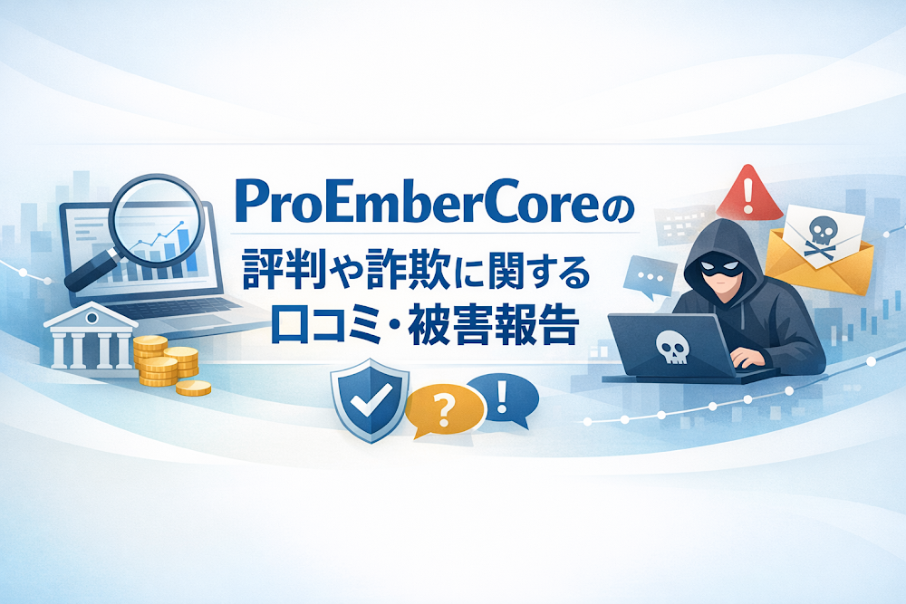 ProEmberCoreの評判や詐欺に関する口コミ・被害報告