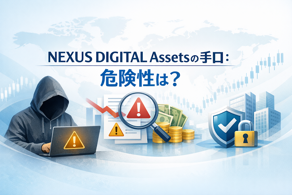 NEXUS DIGITAL Assetsの手口:危険性は?