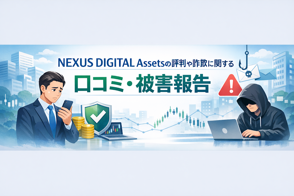 NEXUS DIGITAL Assetsの評判や詐欺に関する口コミ・被害報告
