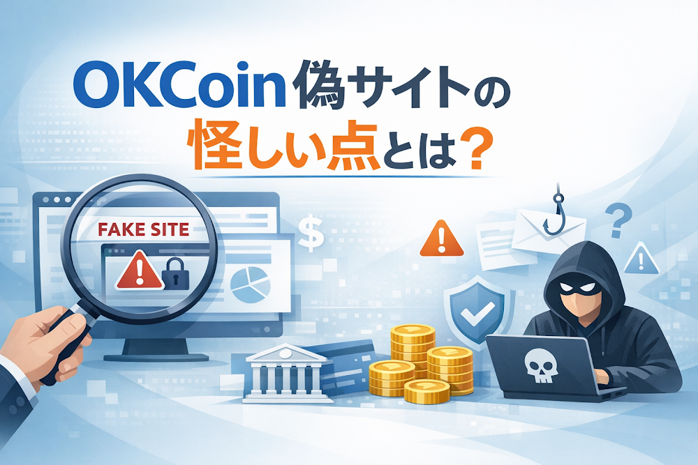 OKCoin偽サイトの怪しい点とは？