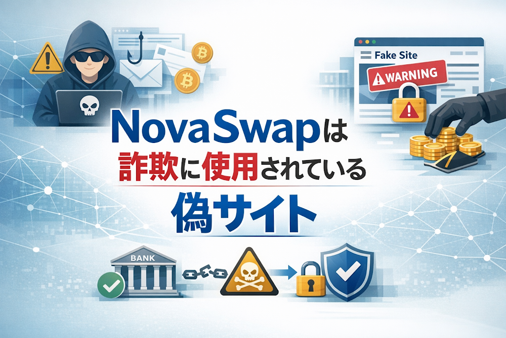 【結論】NovaSwapは詐欺に使用されている偽サイト