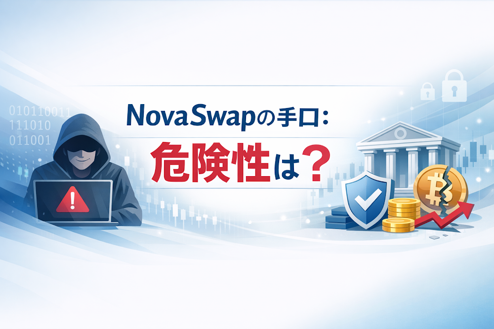 NovaSwapの手口：危険性は？