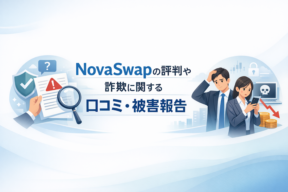 NovaSwapの評判や詐欺に関する口コミ・被害報告