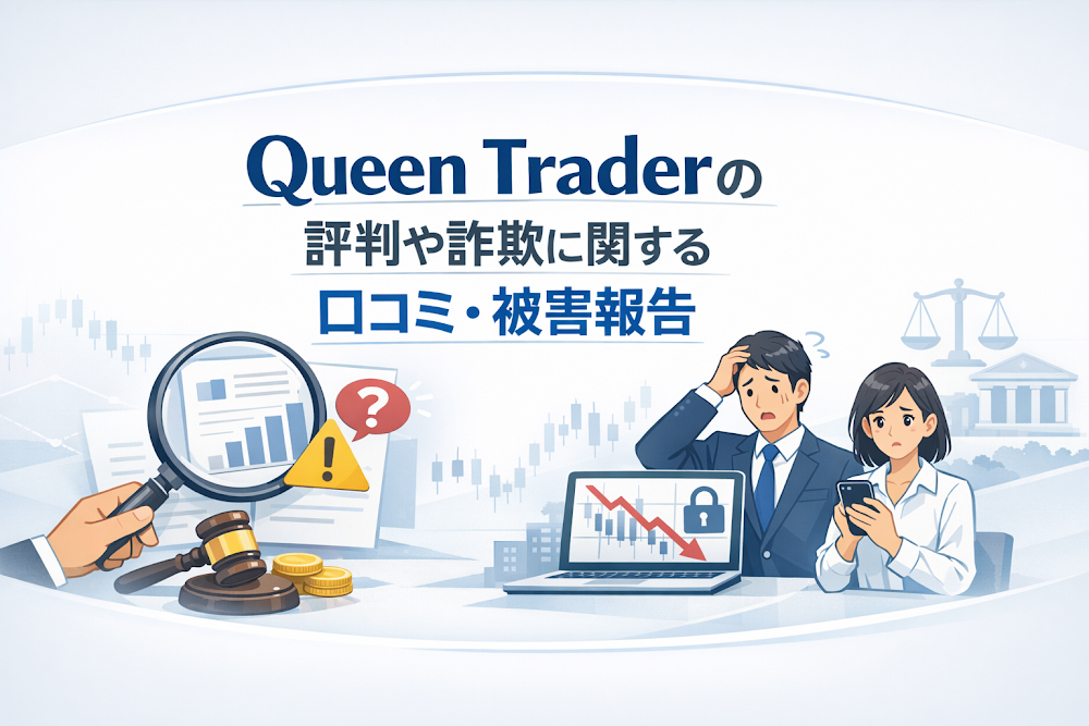Queen Traderの評判や詐欺に関する口コミ・被害報告
