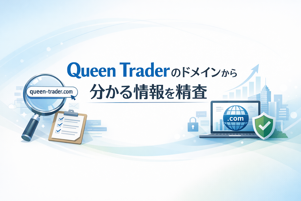 Queen Traderのドメインから分かる情報を精査