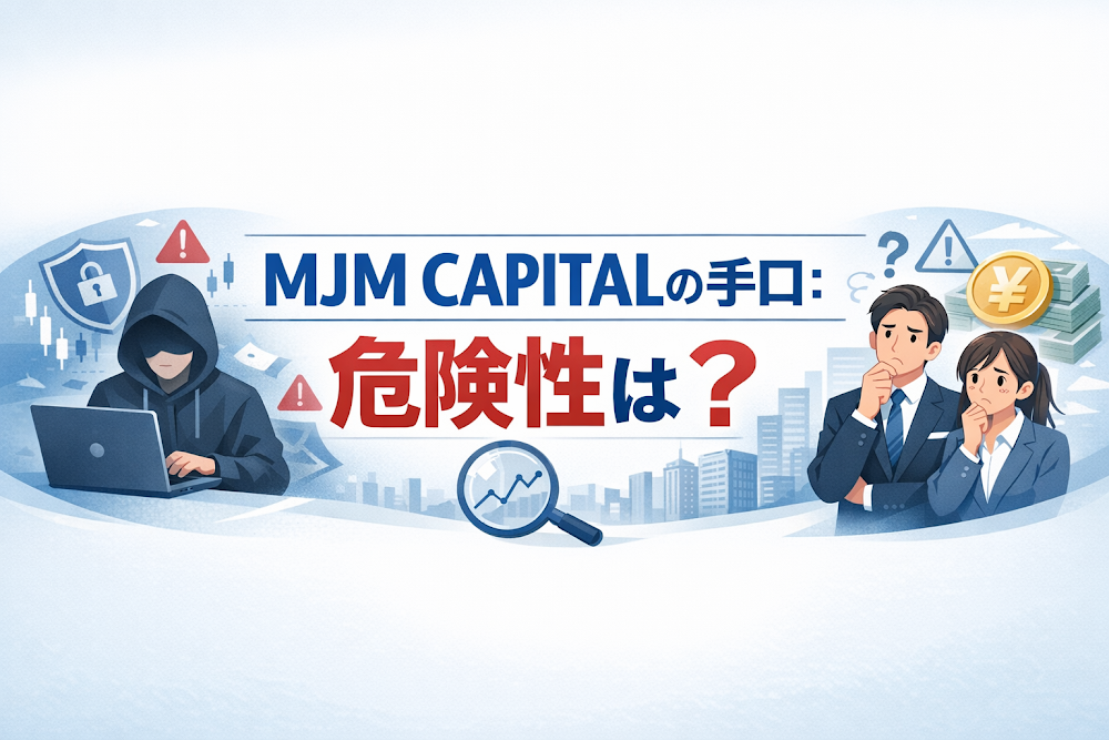 MJM CAPITALの手口:危険性は?