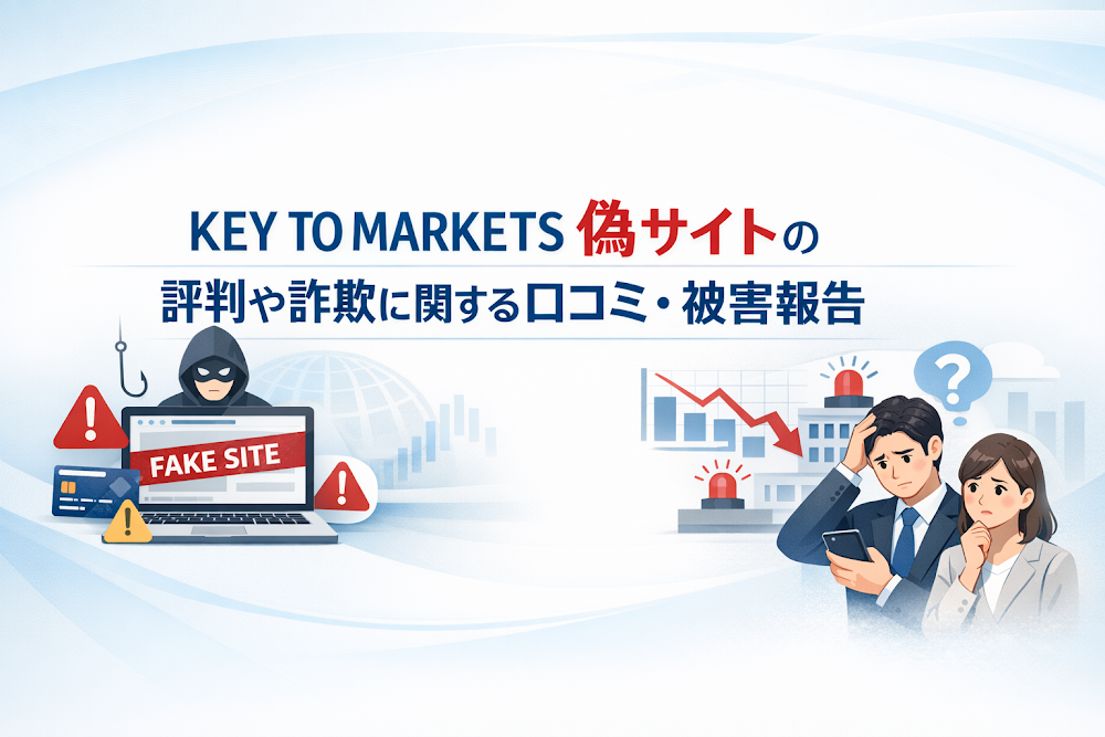KEY TO MARKETS偽サイトの評判や詐欺に関する口コミ・被害報告