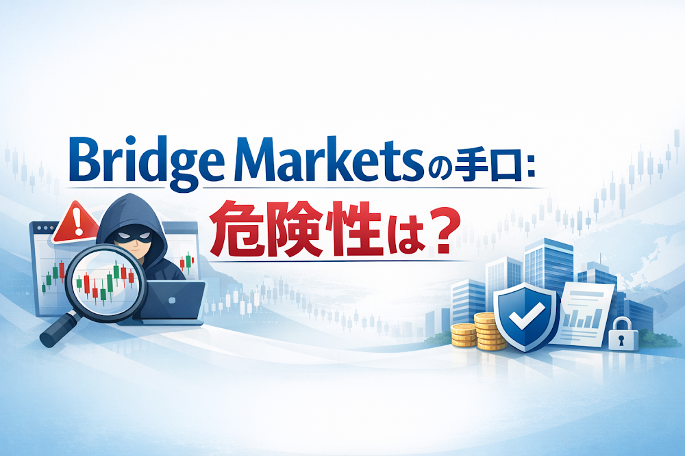 Bridge Marketsの手口:危険性は?