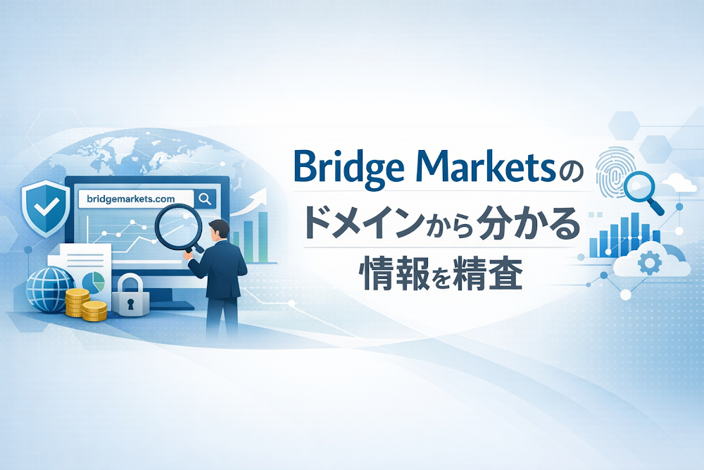 Bridge Marketsのドメインから分かる情報を精査