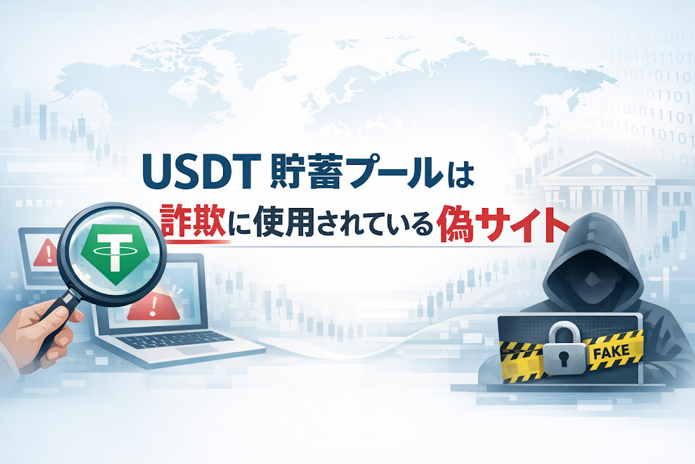 【結論】USDT貯蓄プールは詐欺に使用されている偽サイト