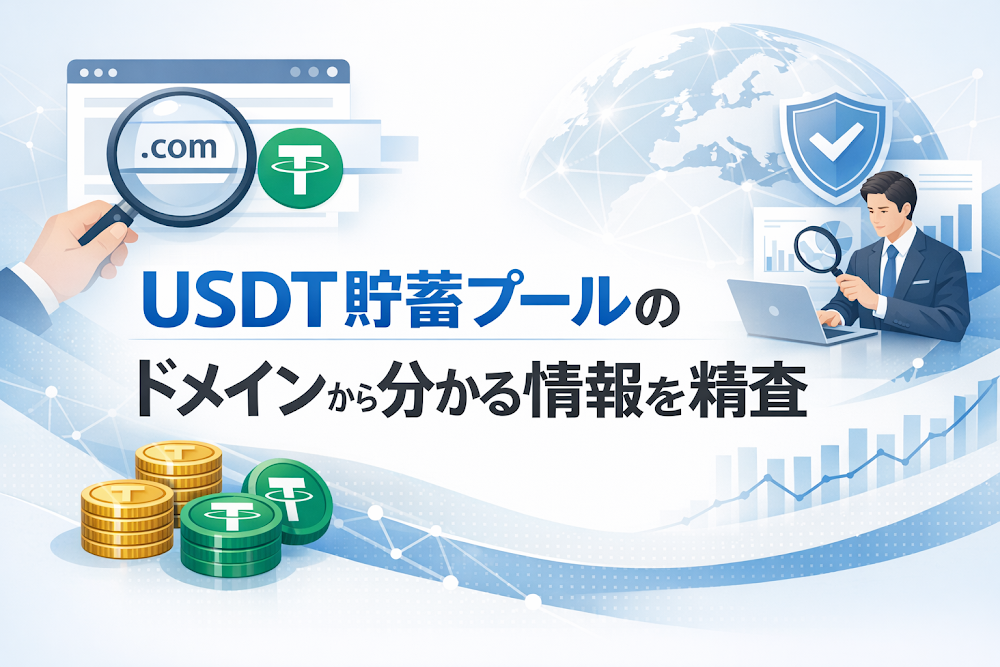 USDT貯蓄プールのドメインから分かる情報を精査
