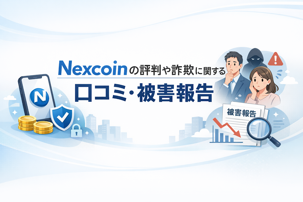 Nexcoinの評判や詐欺に関する口コミ・被害報告
