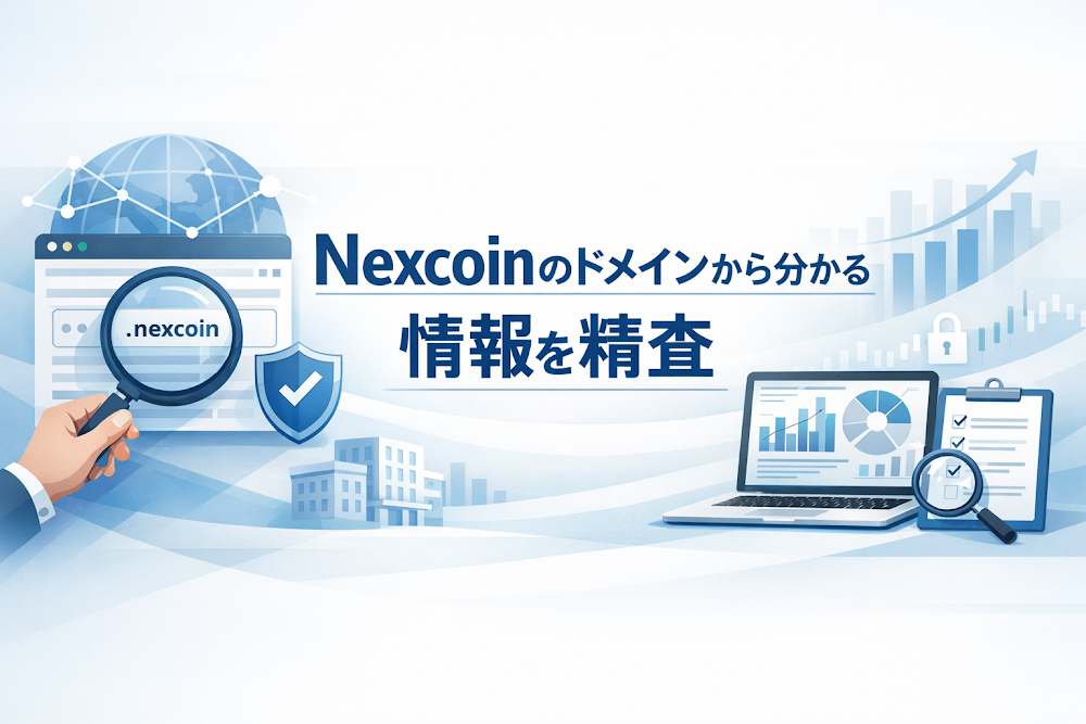 Nexcoinのドメインから分かる情報を精査