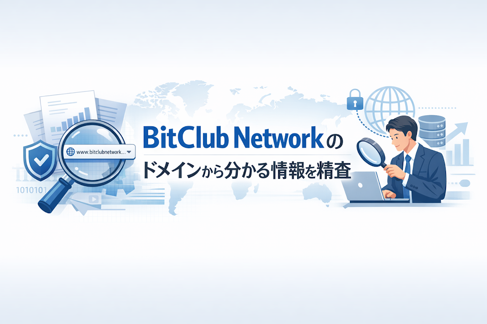 BitClub Networkのドメインから分かる情報を精査