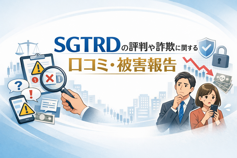 SGTRDの評判や詐欺に関する口コミ・被害報告