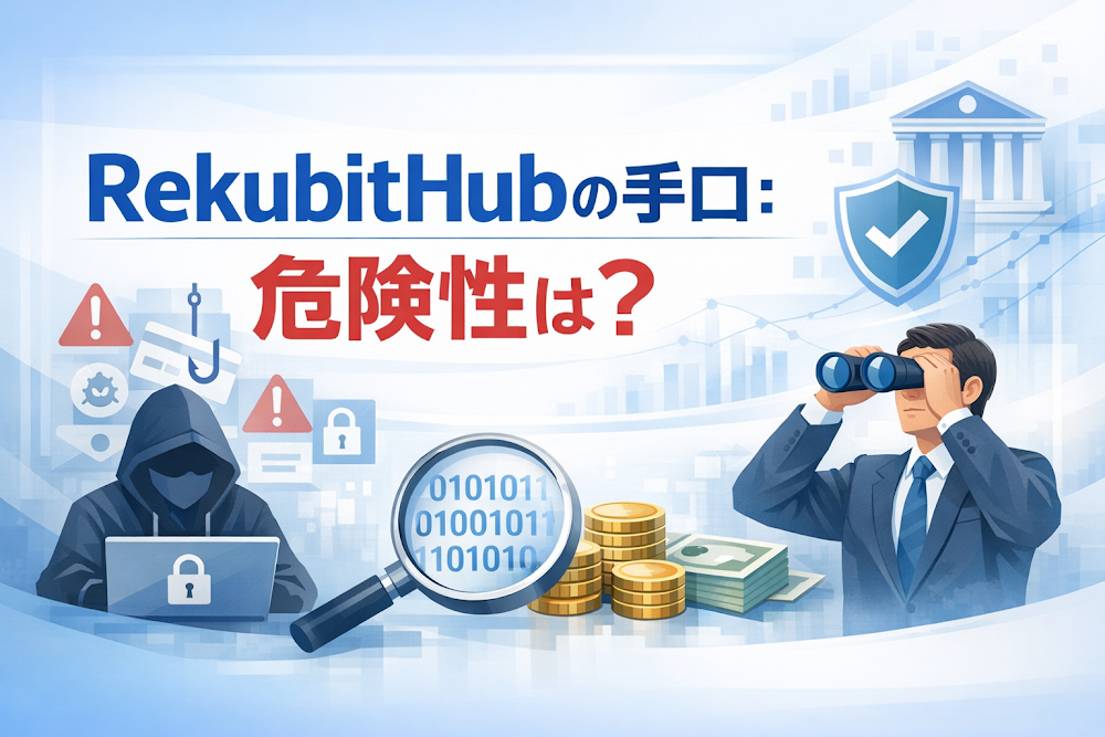 RekubitHubの手口:危険性は?
