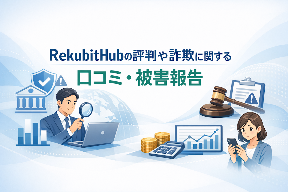 RekubitHubの評判や詐欺に関する口コミ・被害報告
