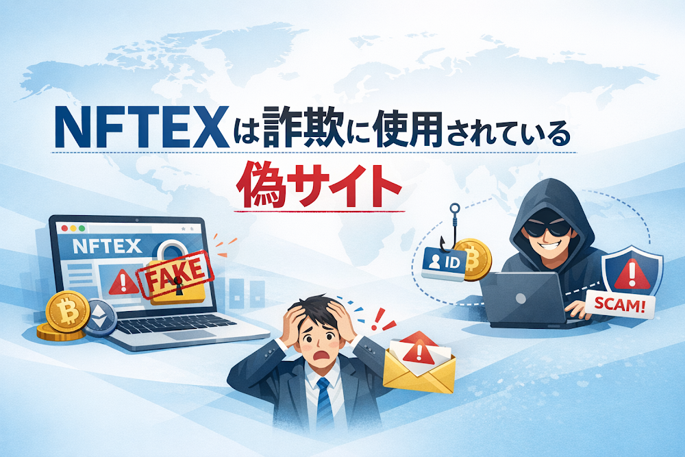 【結論】NFTEXは詐欺に使用されている偽サイト