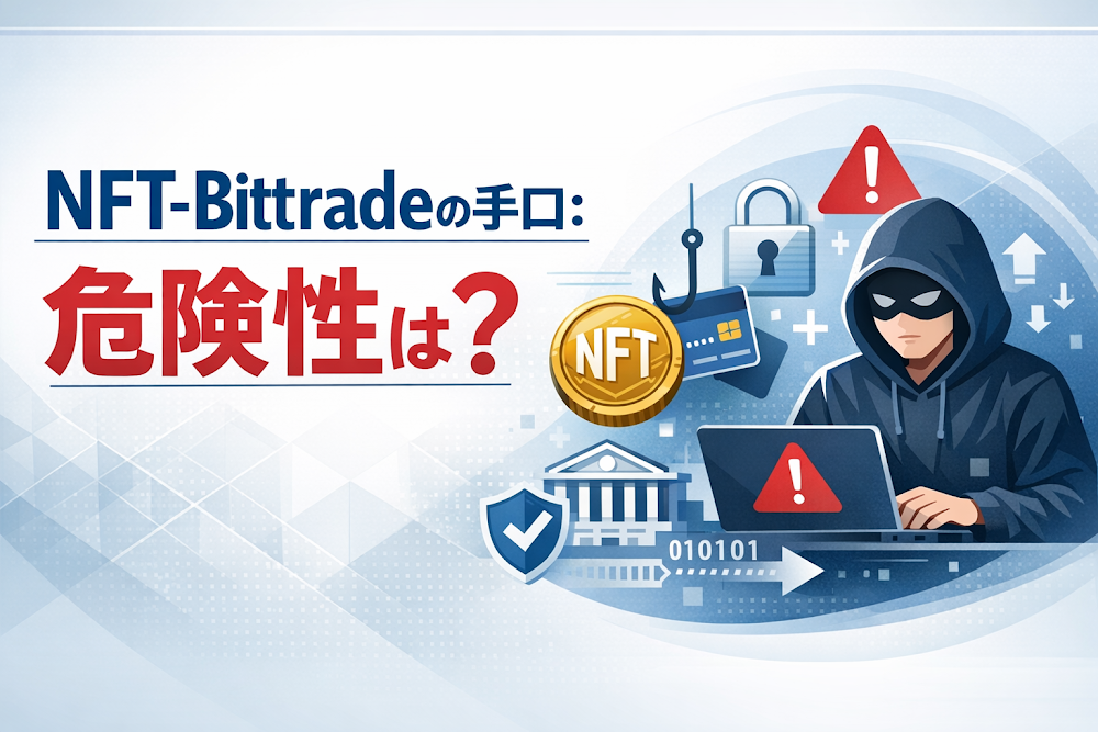 NFT-Bittradeの手口:危険性は?