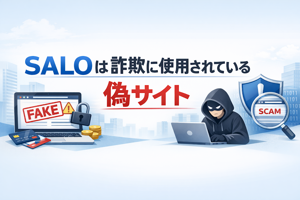 【結論】SALOは詐欺に使用されている偽サイト
