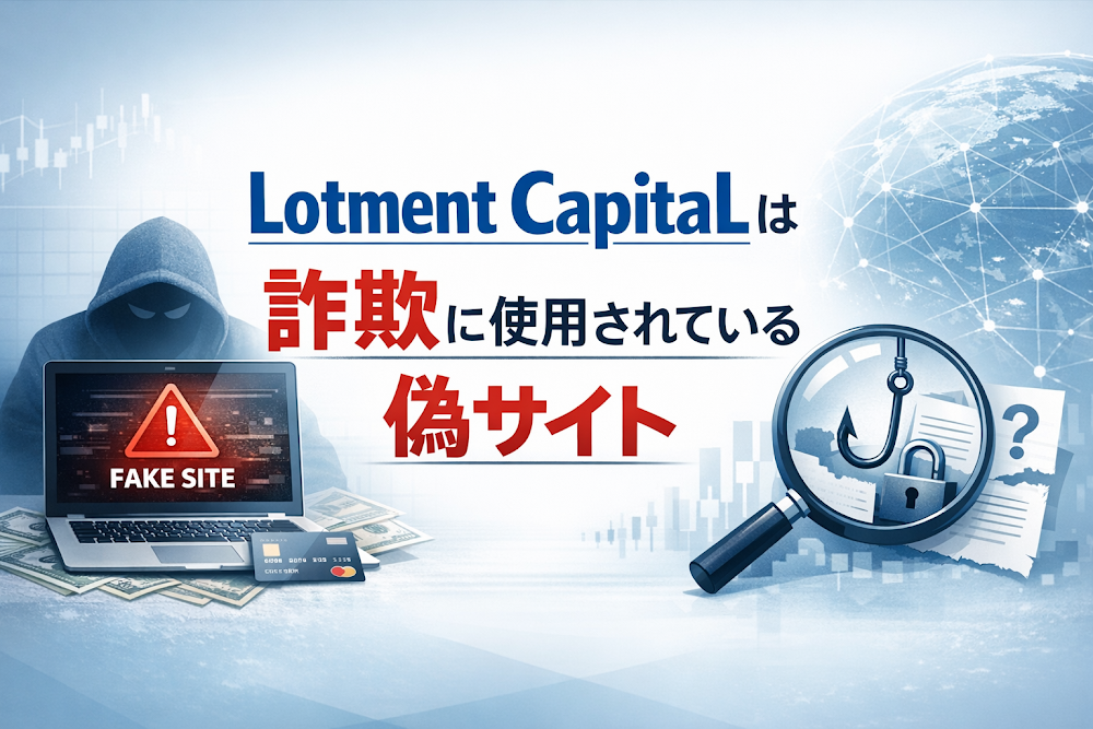 【結論】Lotment CapitaLは詐欺に使用されている偽サイト