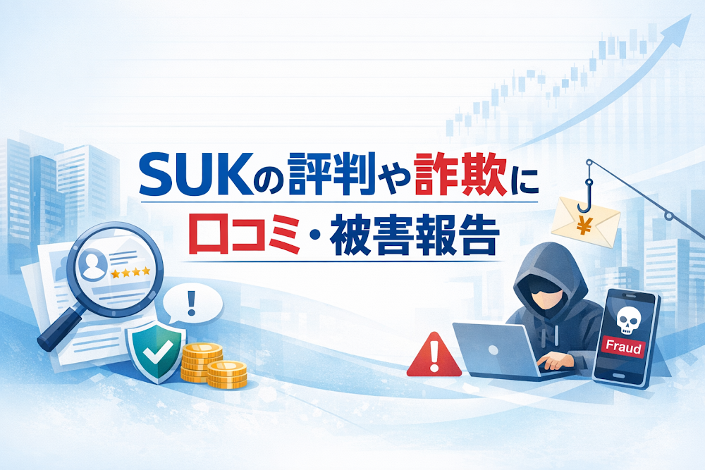 SUKの評判や詐欺に関する口コミ・被害報告