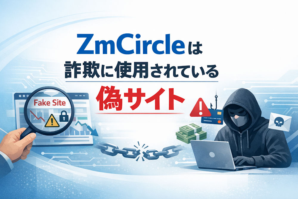 【結論】ZmCircleは詐欺に使用されている偽サイト