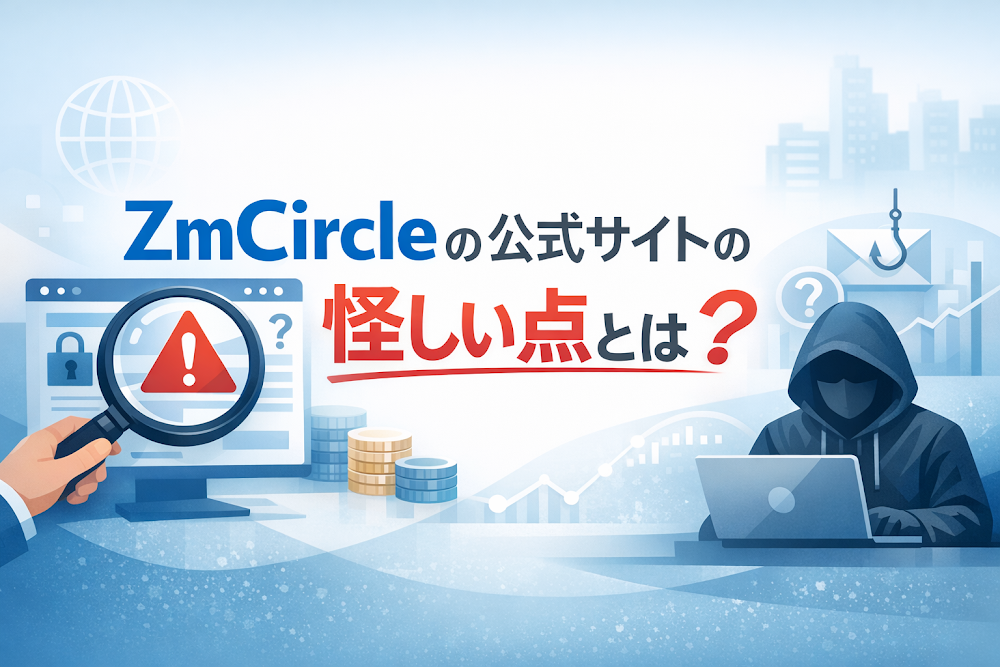 ZmCircleの公式サイトの怪しい点とは?