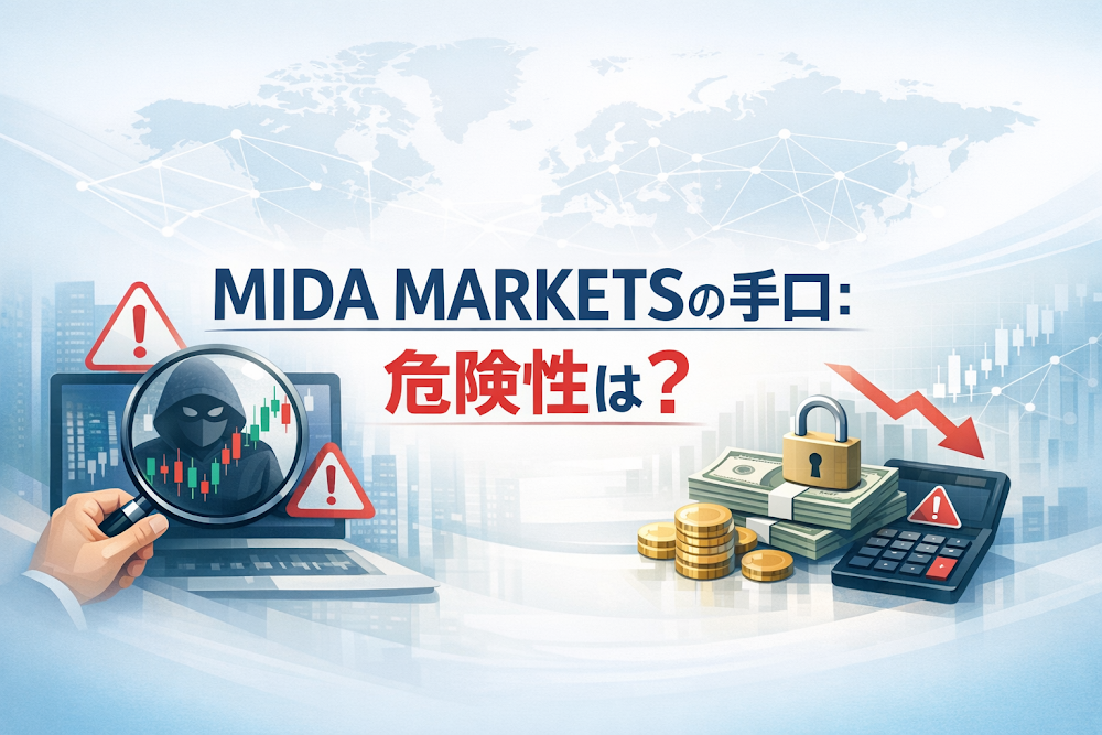 MIDA MARKETSの手口:危険性は?