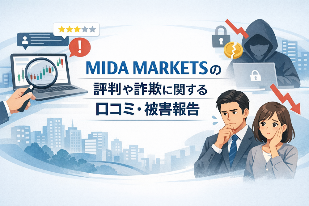 MIDA MARKETSの評判や詐欺に関する口コミ・被害報告