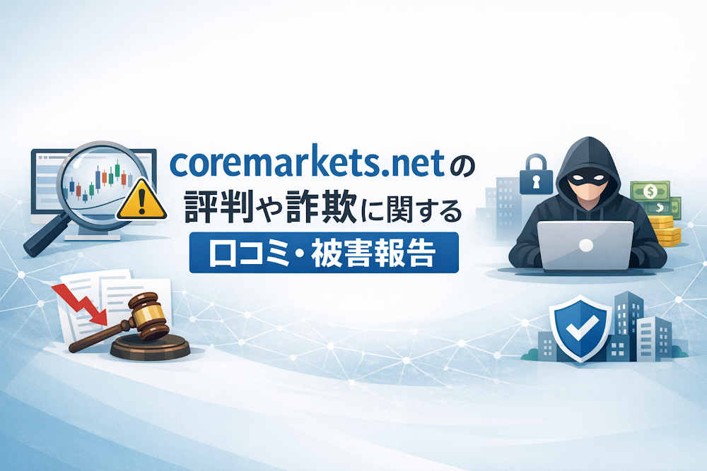 coremarkets.netの評判や詐欺に関する口コミ・被害報告