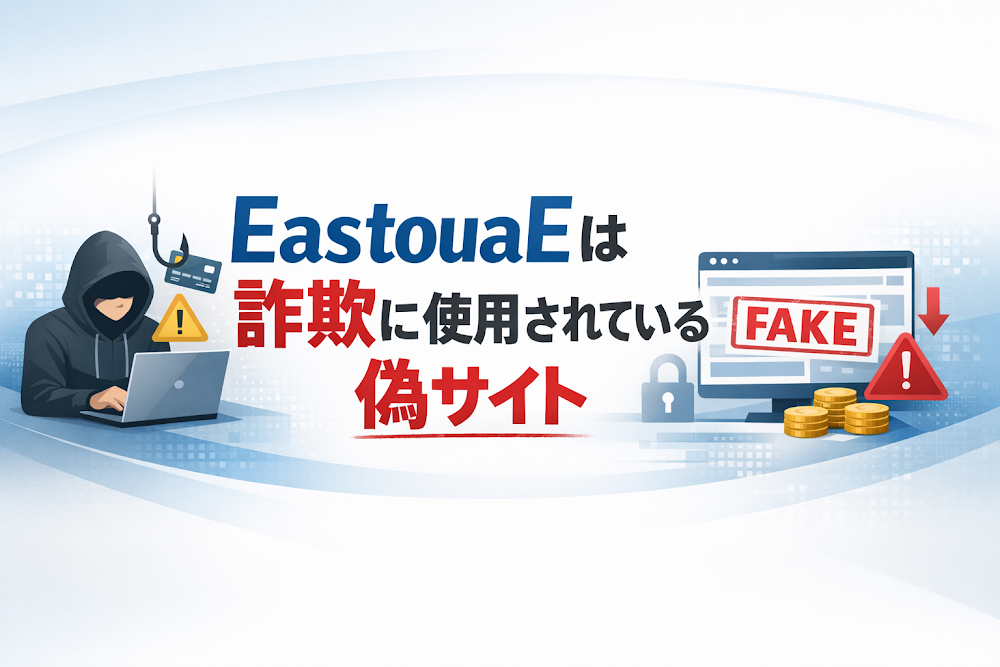 【結論】EastouaEは詐欺に使用されている偽サイト