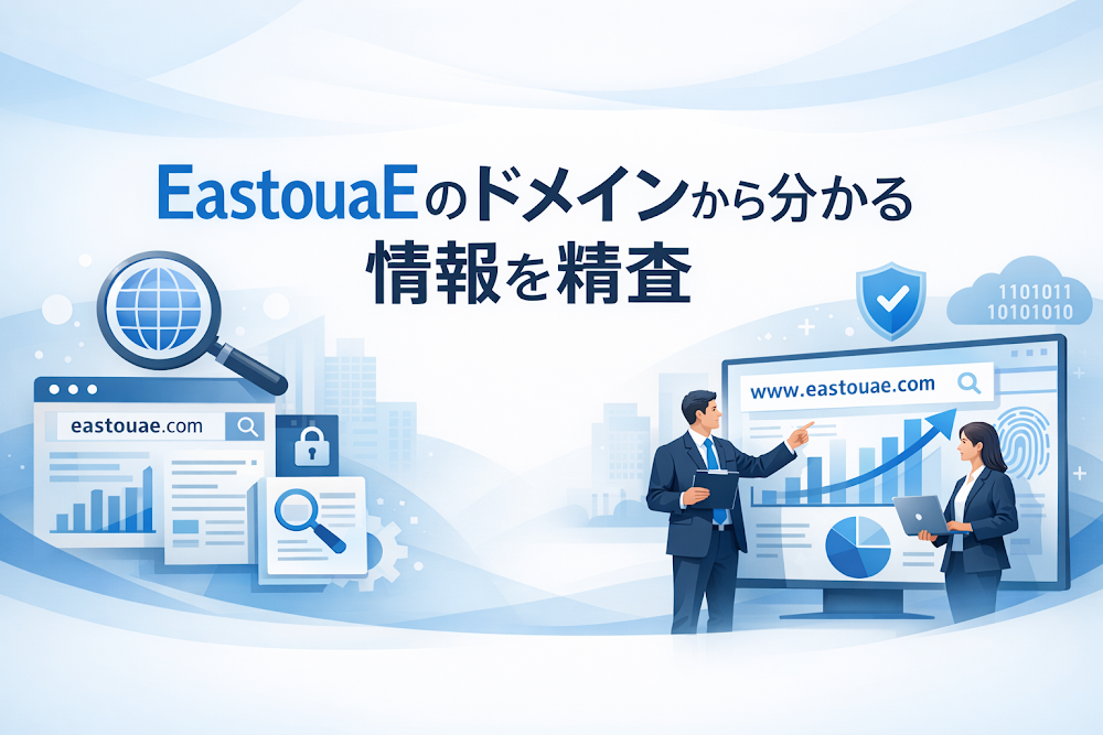 EastouaEのドメインから分かる情報を精査