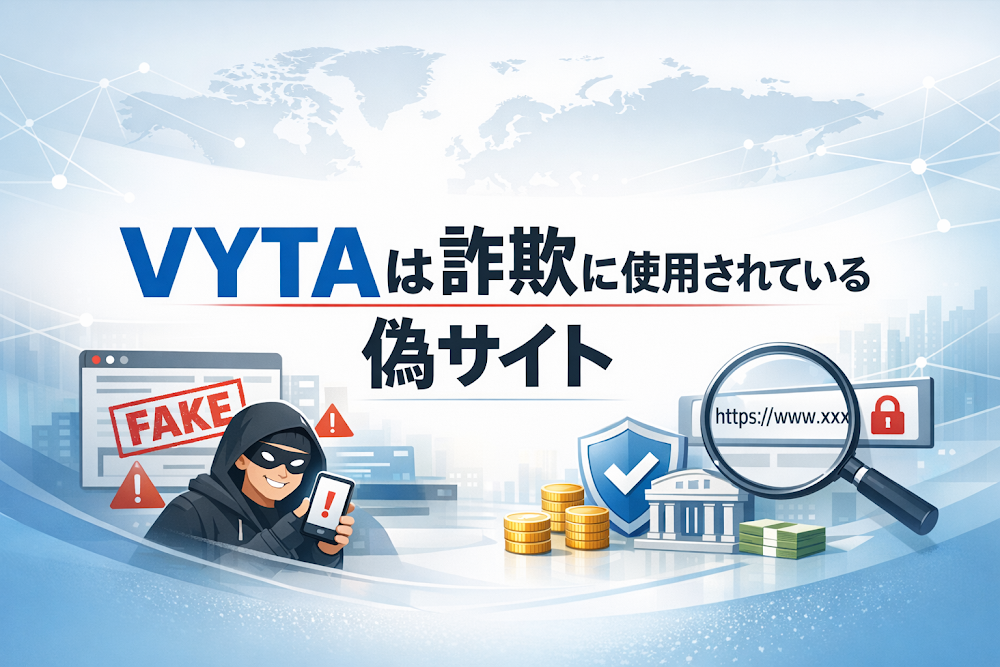 【結論】VYTAは詐欺に使用されている偽サイト