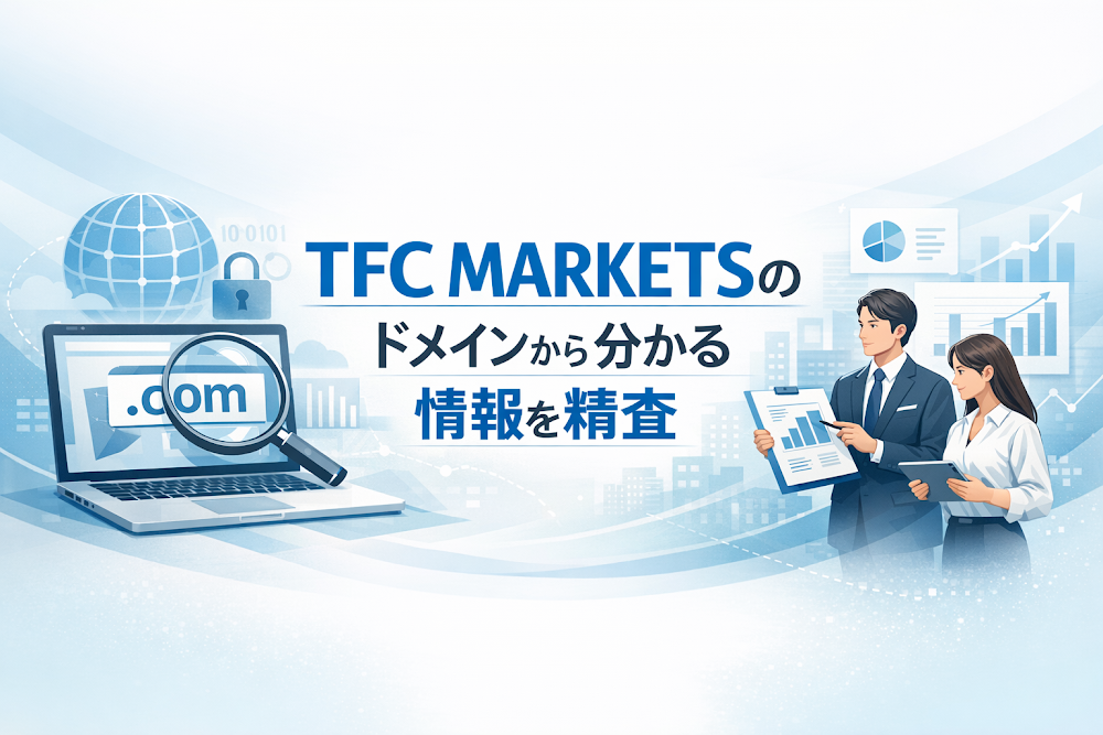TFC MARKETSのドメインから分かる情報を精査