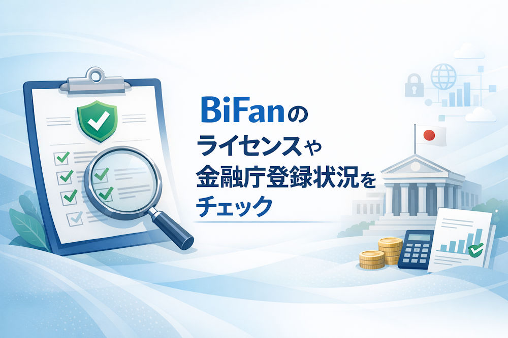 BiFanのライセンスや金融庁登録状況をチェック