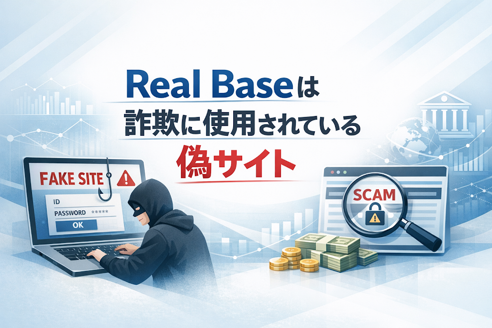【結論】Real Baseは詐欺に使用されている偽サイト