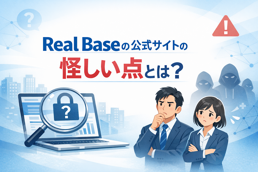 Real Baseの公式サイトの怪しい点とは?