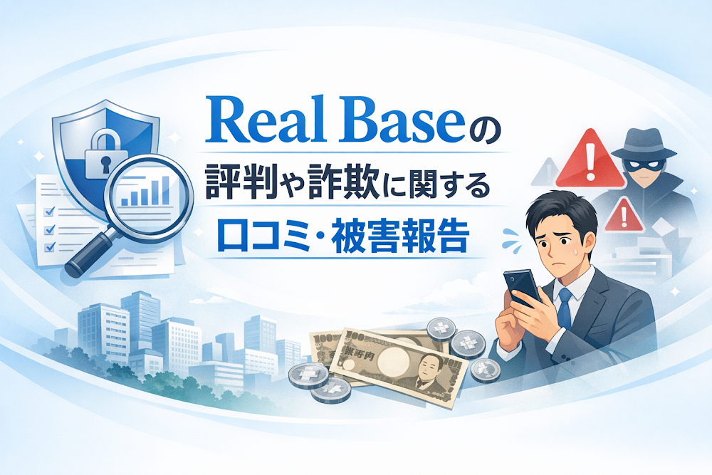 Real Baseの評判や詐欺に関する口コミ・被害報告