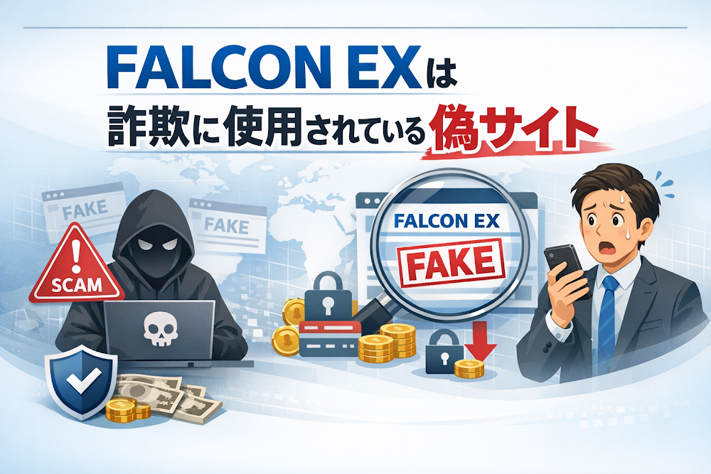 【結論】FALCON EXは詐欺に使用されている偽サイト