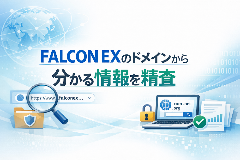 FALCON EXのドメインから分かる情報を精査