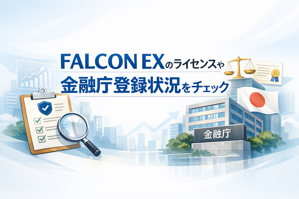 FALCON EXのライセンスや金融庁登録状況をチェック