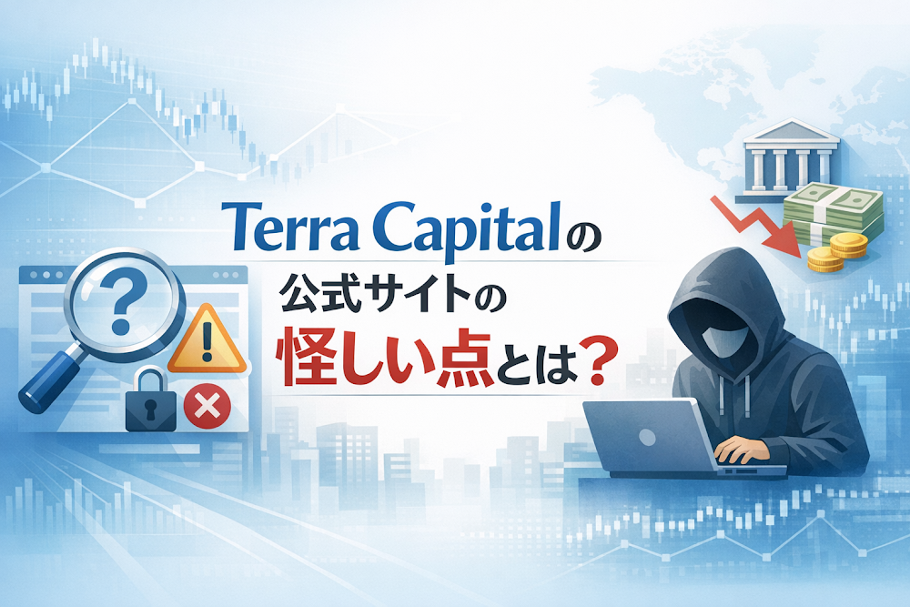 Terra Capitalの公式サイトの怪しい点とは？