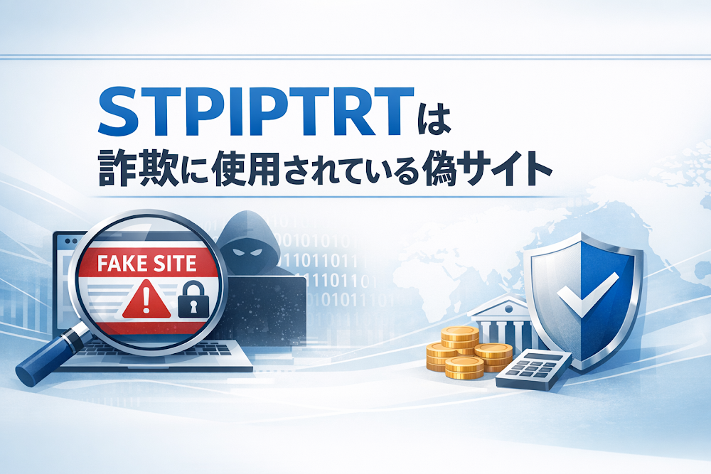 【結論】STPIPTRTは詐欺に使用されている偽サイト