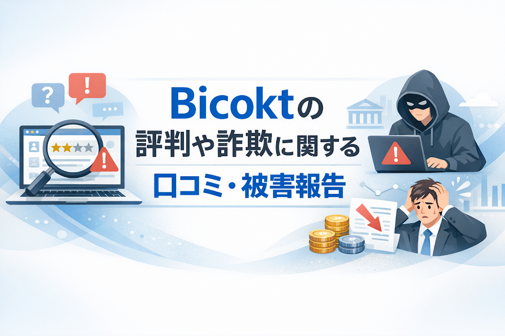 Bicoktの評判や詐欺に関する口コミ・被害報告